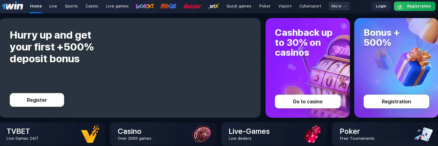 1win casino